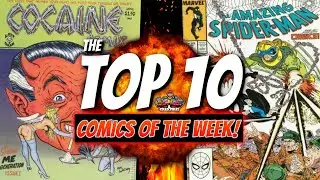 Big Keys and Error Comics are Heating Up! Top 10 Comics of the Week!
