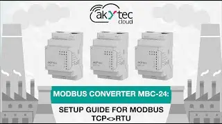 Modbus converter MBC-24: setup guide for Modbus TCP-RTU
