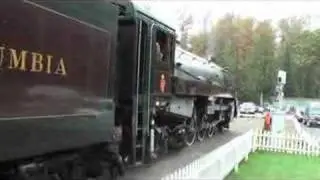 Royal Hudson Steam Engine in British Columbia