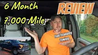 6 Month / 7,000 Mile Review With Fuel Economy And Towing | 2024 Chevrolet Silverado 2500HD LTZ Gas