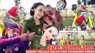 Sok Perkasa & Genitin Sinden Ki Yusuf, Gareng Tralala Malah Arep Dilumahne. Yakin Bisa Tahan Tawa?!