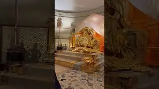 В Монголии открыли золотую статую Чингисхана
