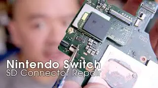 Nintendo Switch Repair (SD Connector Damage - Missing Pin) - Rodent Repairs
