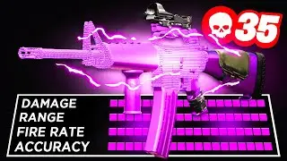 INSANE 35 KILL GAME With the 1 BURST M16 Class! 😱 (Cold War Warzone)