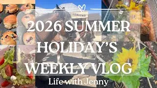 First days of 2026- Summer Holiday&rsquo;s, Home days, Colour Challenge, heat wave & daily life