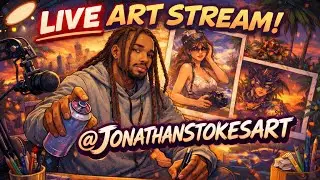 Jonathancandraw is live! (#2) Sailor Moon Character Commission Practice!