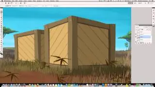 Speed Painting - Safari - Zebra - Photoshop with Cintiq 13hd