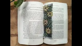 Cute DIY Bookmark Idea | Easy Gouache painting | Sunflower Bookmark | Malayalam tutorial 94