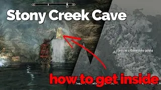 Skyrim: Stony Creek Cave Serect Entrance