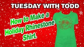 How to Make a Rhinestone Shirt - Tuesday with Todd  - Flash Sales