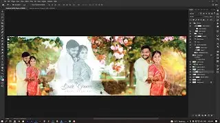 How To Create Wedding Album Creative Sheets 12x36 Photoshop Tutorial