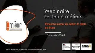[WEBINAIRE] : Rencontre autour du m&eacute;tier de pilote de drone