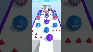Ball Merge 2048 #asmr #shorts