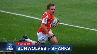 Sunwolves v Sharks | Super Rugby 2019 Rd 1 Highlights