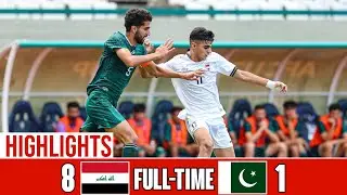Pakistan vs Iraq AFC U23 Asian Cup Qualifiers | Iraq defeats Pakistan by 8 Goals #PakVsIraq 