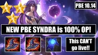 TFT PBE: SYNDRA BUFFS ARE INSANE! CAN NOT GO LIVE - NEW STAR GUARDIANS ARE INSANELY STRONG