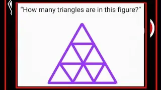 Math | How Many Triangles Are There? 😱 99% Get This Wrong! Question N11