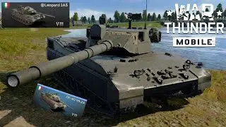 OF-40 Mk.2A/Leopard 1A5 🇮🇹🇩🇪 || War Thunder Mobile
