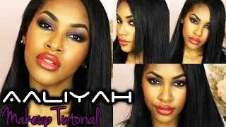 Aaliyah Inspired Makeup Tutorial