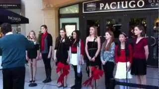 Park Cities Dance, Teen Elite Single Ensemble, at Highland Park Village, Dallas