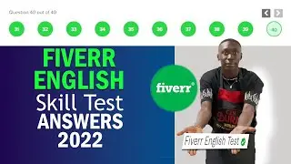 Fiverr English Test | Skill test Answers | New 2022