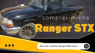 Comprei uma Ford Ranger STX V6