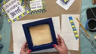DIY Reversible Lemon Sign using a printable