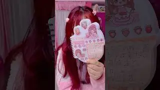 ౨ৎ˚⟡ ࣪Journal with me⟡˚౨ৎ 🍓イチゴのテーマのステッカー🍓 Strawberry themed stickers🍓 #aesthetic #sticker #cute