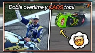 NASCAR Kansas 2025: Chase Elliott gana tras doble overtime y caos final | AutoFM Motorsport