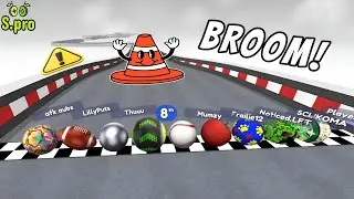 Going Balls - Speedrun Epic Race 510 ᯓ⚽︎ #goingballs #gameplay #marblesrace