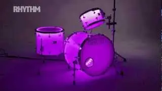 Spaun LED Acrylic Drum Kit (contains flashing images)