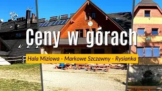 Ceny w schroniskach górskich