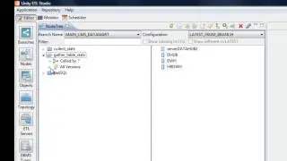 Unity ETL Tutorial Videos : Creating workflow - CheckOut CheckIn Node