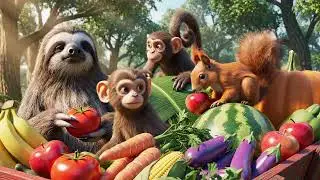 Animals Use Trojan Horse Trick to Defeat Poachers! 🐿️🐒 Epic Rescue #KidsStory#BedtimeStories