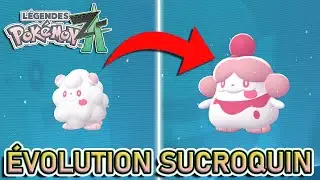 &Eacute;VOLUTION DE SUCROQUIN EN CUPCANAILLE | L&eacute;gendes Pok&eacute;mon ZA