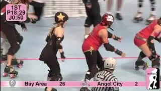 Bay Area Derby Girls vs Angel City Derby Girls - 2011 West Region Playoffs Game 7