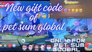 New gift code of pet sum global #petsumglobal #megamonasia #megamon