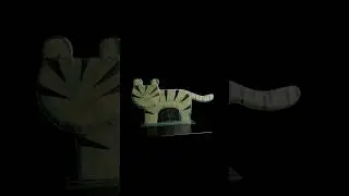 Tijger - Monika Rubaniuk | Galerie Sous-Terre | Kunst | Sculptuur | Glaswerk | Kat