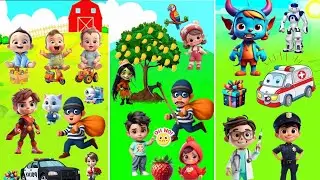 बच्चों ने पुलिस अंकल को बचाया #part1 #police 👮#spiderman #cartoon #cartoonvideo #funny #shortvideo