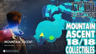 Star Wars Jedi Survivor - MOUNTAIN ASCENT ALL 18 COLLECTIBLES (100% GUIDE)