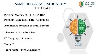 Automated Attendance System for Rural Schools