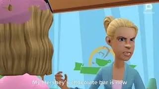 Sarah west steels Jessica's Hershey's chocolate bar