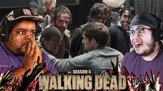 The Walking Dead REACTION Season 5 Episode 1 