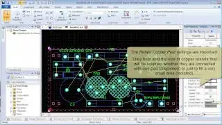 CADSTAR Setting Template Properties for Copper Pour