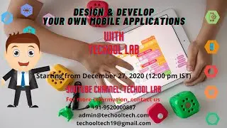 How to use buttons, label and layout in MIT App Inventor. Design & program app using block codes- S1