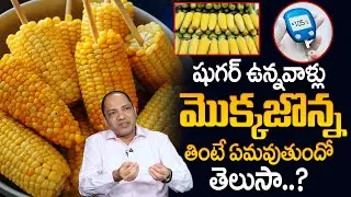 షుగర్ పేషెంట్స్ మొక్కజొన్న తినొచ్చా..? | Can Diabetic Patients Eat Corn? | Diabetes Control Food