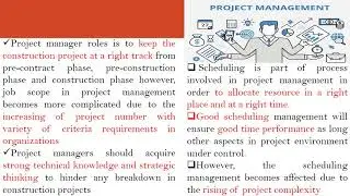 ARTICLE REVIEW RELATIONSHIP BETWEEN TIME PERFORMANCE AND PROJECT MANAGEMENT