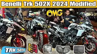 benelli trk 502x Modified | Trk 502 modification | Skd bike world