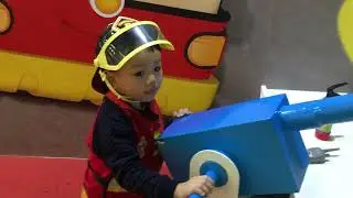 ［波利遊樂世界射水］滾哥3歲6月［滾哥滾妹的遊樂世界］