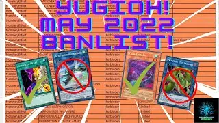 YuGiOh! May 2022 Banlist!!!!
